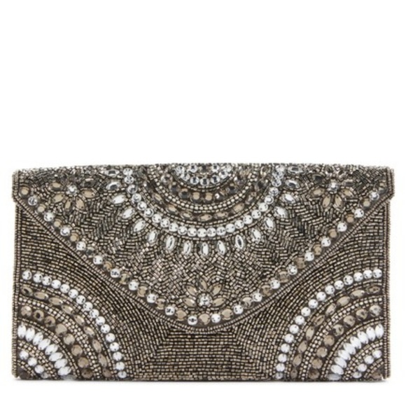 Nordstrom Handbags - NEW Nordstrom Alhambra Beaded Envelope Clutch